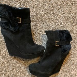 Nine West Wedge Bootie